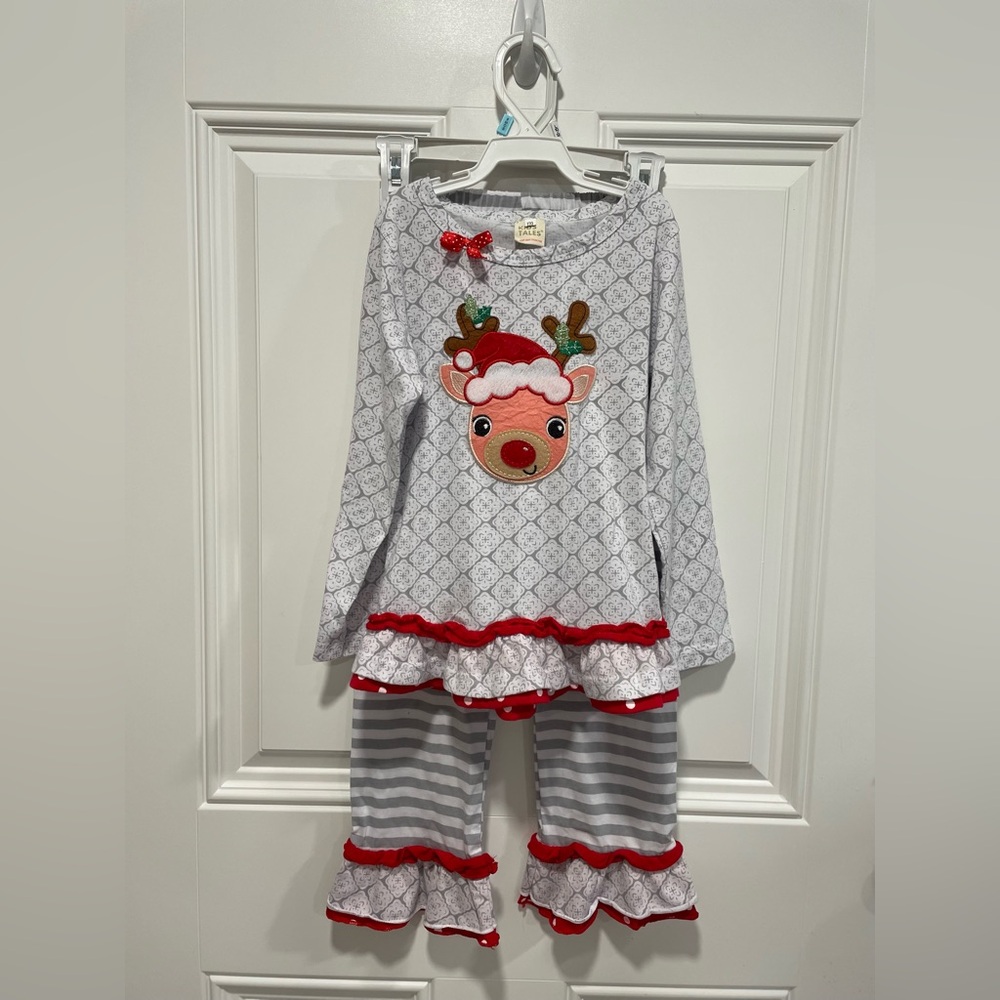Kids Tales Christmas Pajamas 5-6Y